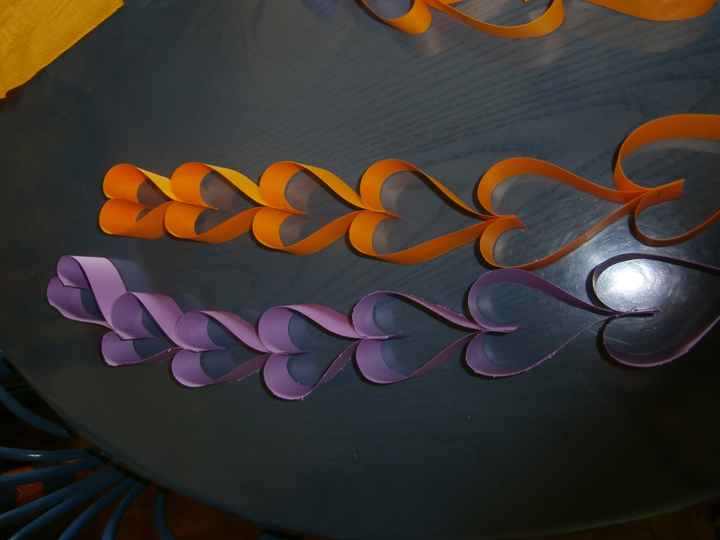 Mes guirlandes coeurs