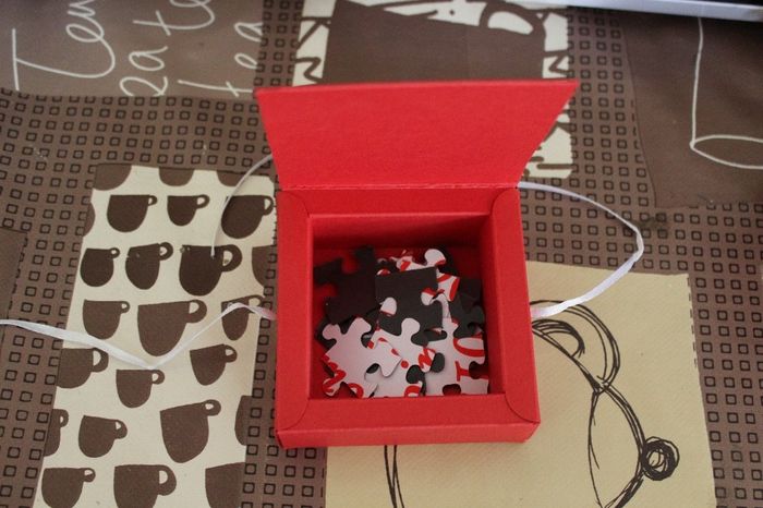 intérieur de la boîte