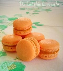 Mes macarons orange