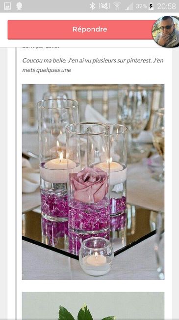 Vase deco de table - 1