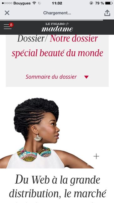 Nappy court, quel coiffure pour le jour j - 2