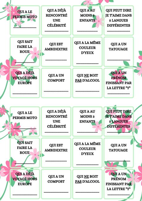 Idées Jeux/animations 14