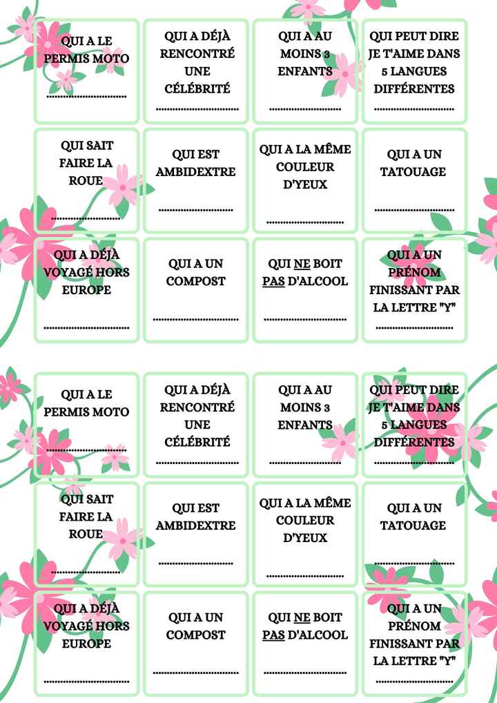 Idées Jeux/animations - 13