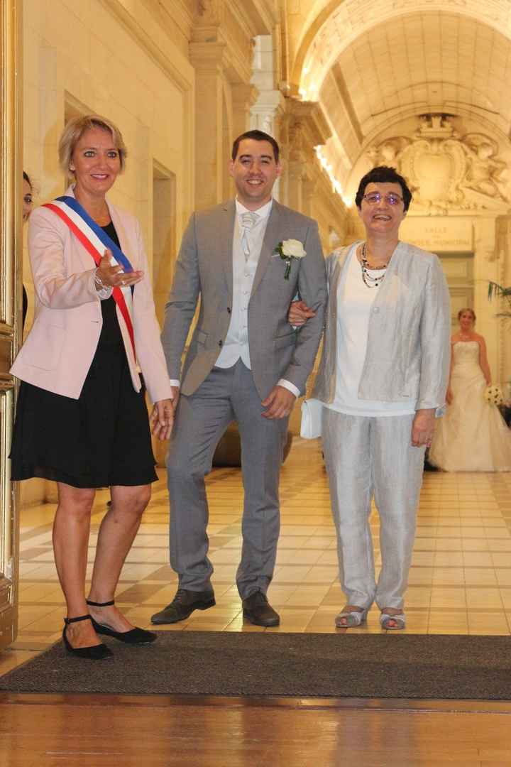 arrivée de mon chéri avec sa maman