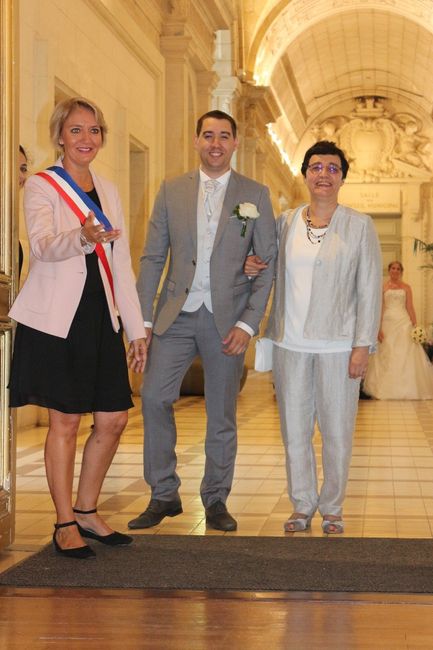 arrivée de mon chéri avec sa maman
