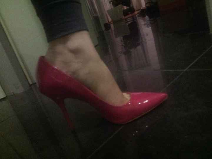 Chaussures rose Fushia! - 1