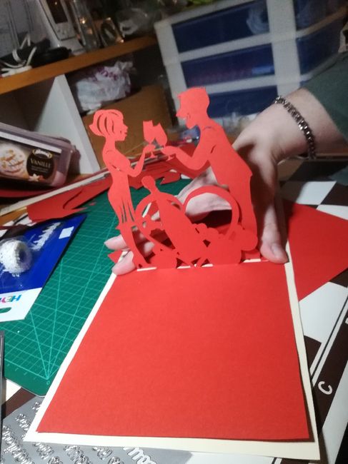 7. Mes faire-part seront réalisés par ___ - 1