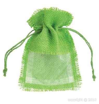 sachet en jute pr dragee