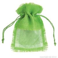 sachet en jute pr dragee