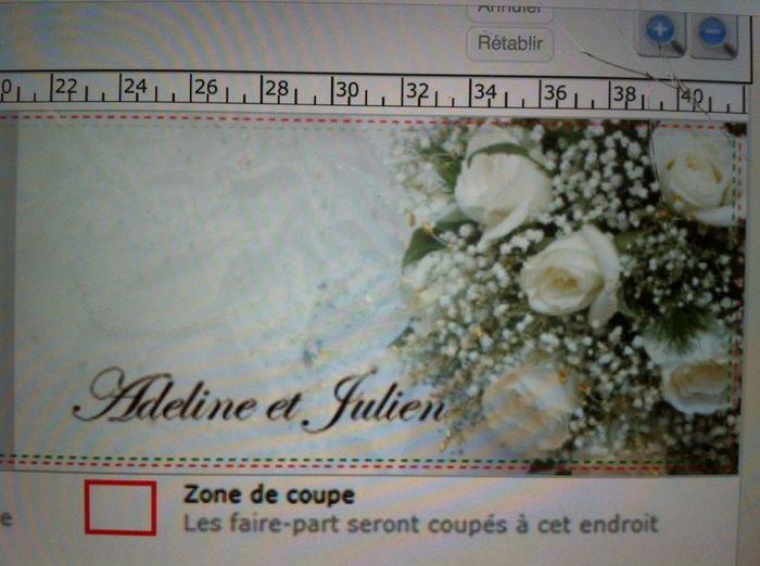 Photo de vos faire part!!!!! - 2