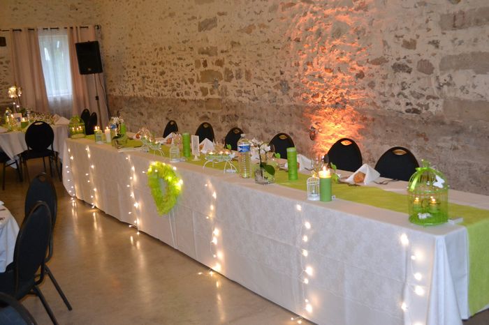 table d'honneur
