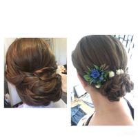 Se coiffer seule le jour j - 1