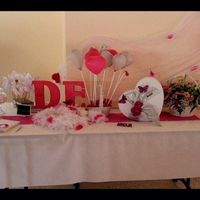 Notre table de l'urne et du livre d'or