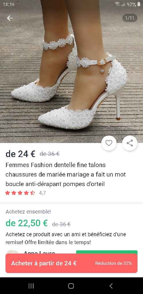 Chaussures mariée - 1