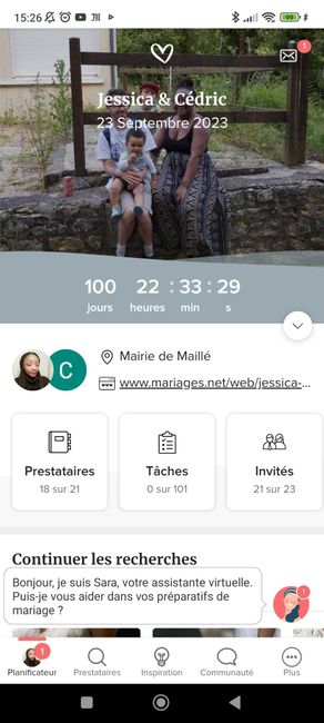 Capture depuis l'application mobile ton compte à rebours et partage-le ⏳😍 10