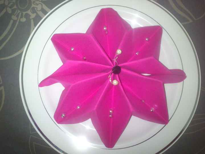 pliage de serviette Dames