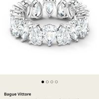 Bague fiançailles Pandora et Alliance Svaroski avis - 2