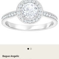 Bague fiançailles Pandora et Alliance Svaroski avis - 4