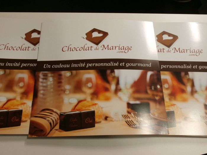 Chocolat personnalisé - 1