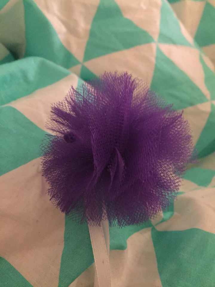 Tulle reçue ... premier pompon fait ... qu'en dites vous ? - 4