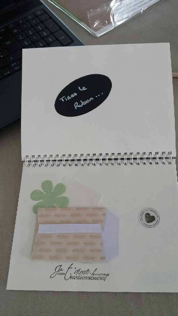 Livre d'or diy - 2