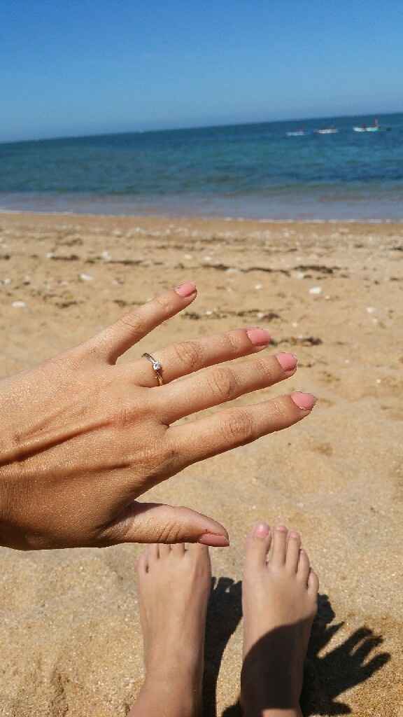 Bague de fiancaille originale - 1