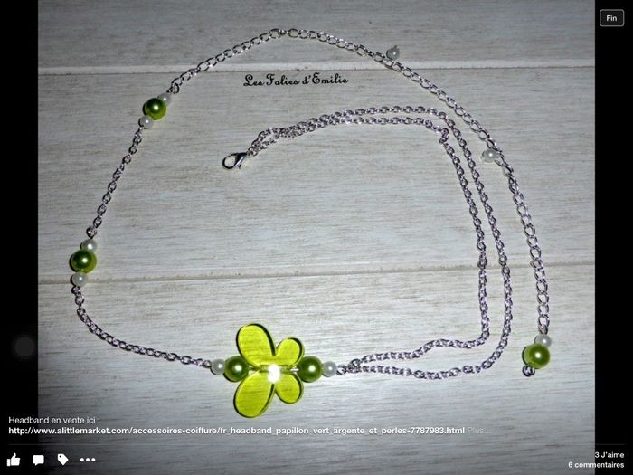 Headband chaîne