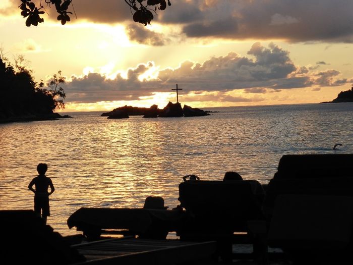 Couché de soleil Port Launey