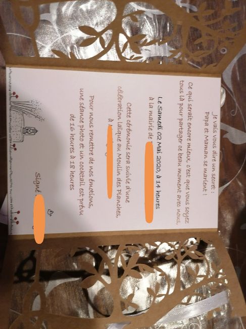 Faire part fait maison ? 2