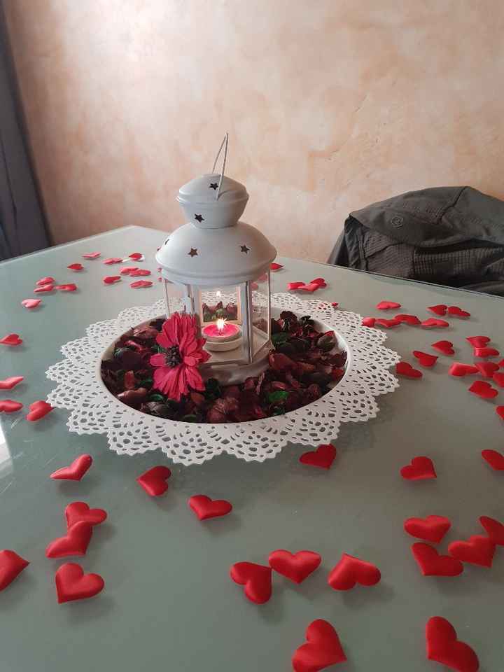 le centre de table. - 2