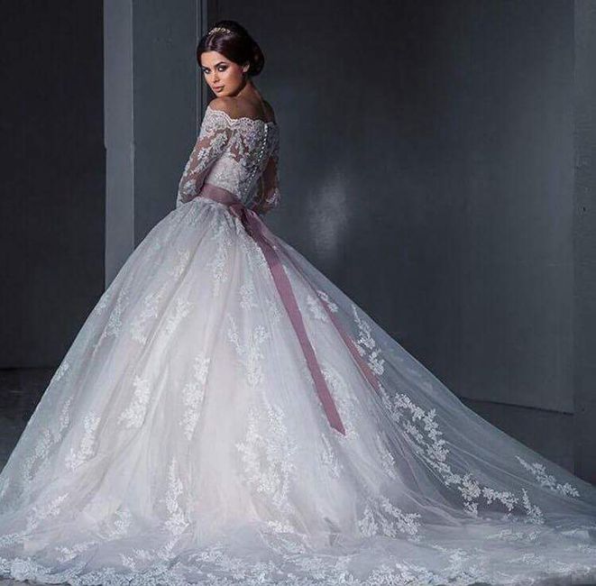 voici le choix de ma robe