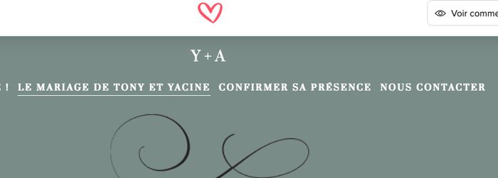 Modifier les lettres en haut de page 1