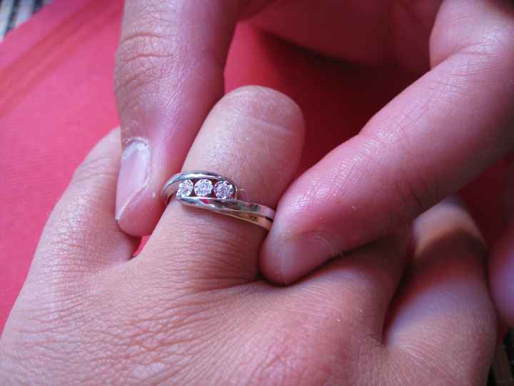 Ma bague de fiancaille