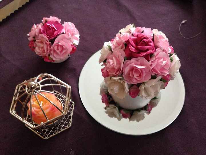 Décoration sur le thème des roses - 1
