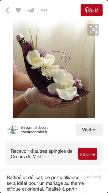 Variante coussin d alliances - 2