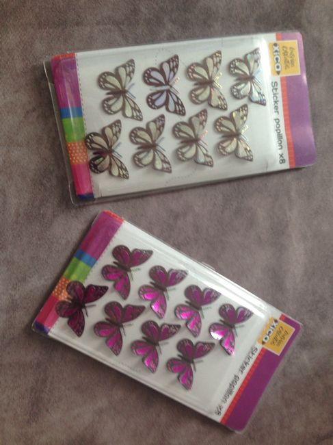 Stickers papillon - 1