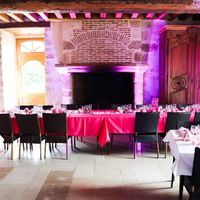 notre décoration lumineuse de salle faite par le dj