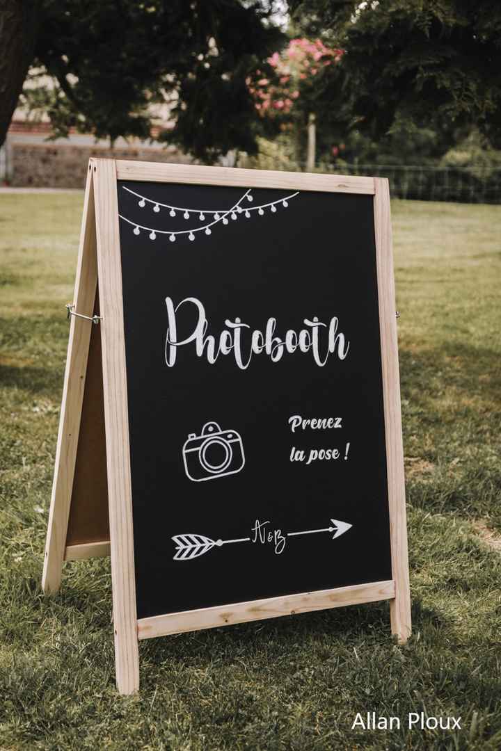 Panneau Photobooth