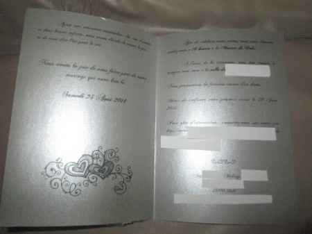 notre faire part (intérieur)