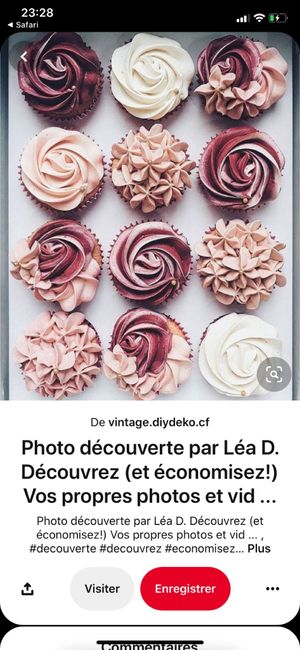 Des cupcakes le jour J ? 2