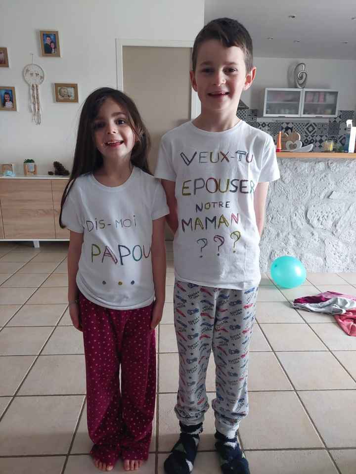 Demande en mariage - 1