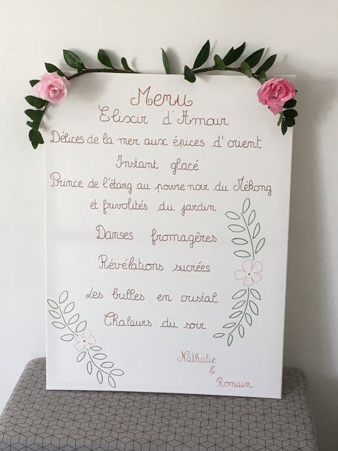 Menu - 1