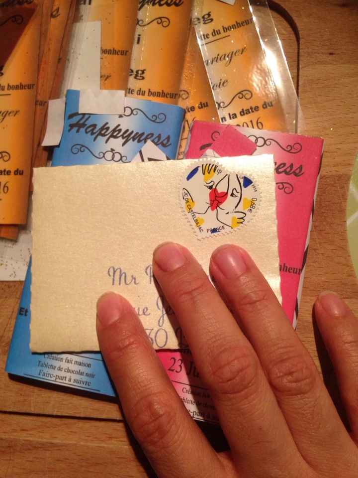 Mon carton réponse test - 1