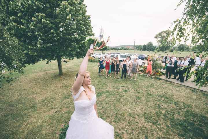 Lancé de bouquet