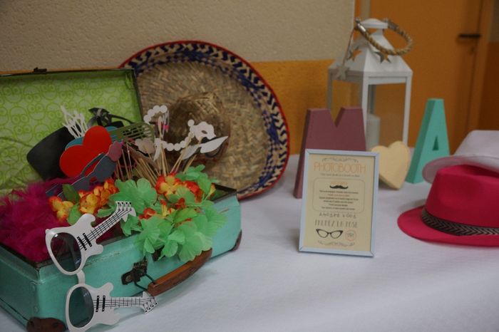 Table Accessoires photobooth