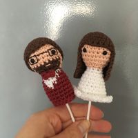 Figurines pièce montée - 1