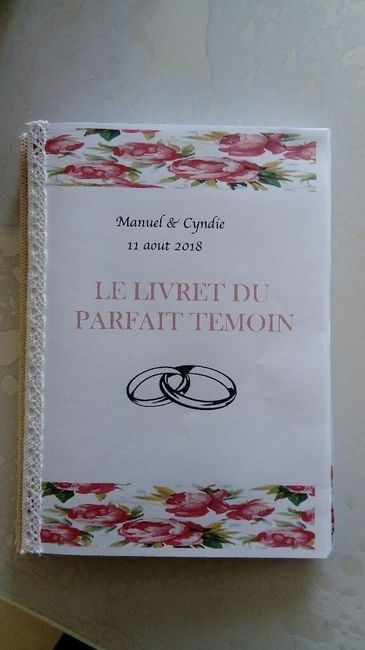 Témoin de mariage - 2