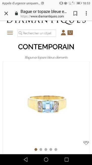 Bague de fiançailles - 1