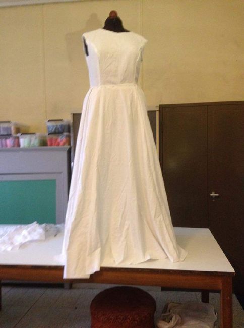 Le début de ma robe de mariée - 2