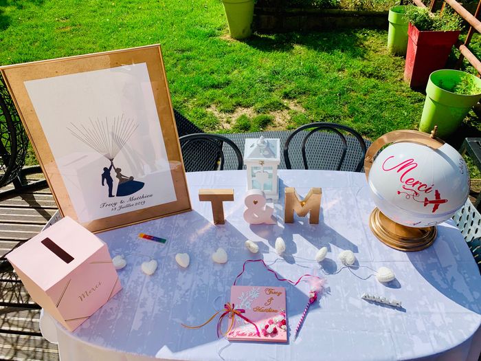 Essai table « souvenirs » - 2